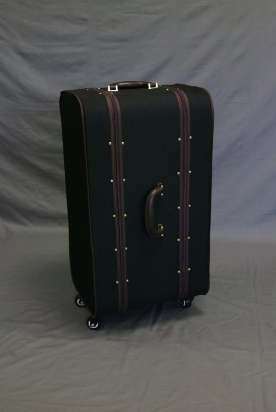 Valise pour 8 violons à roulettes avec poignée télescopique