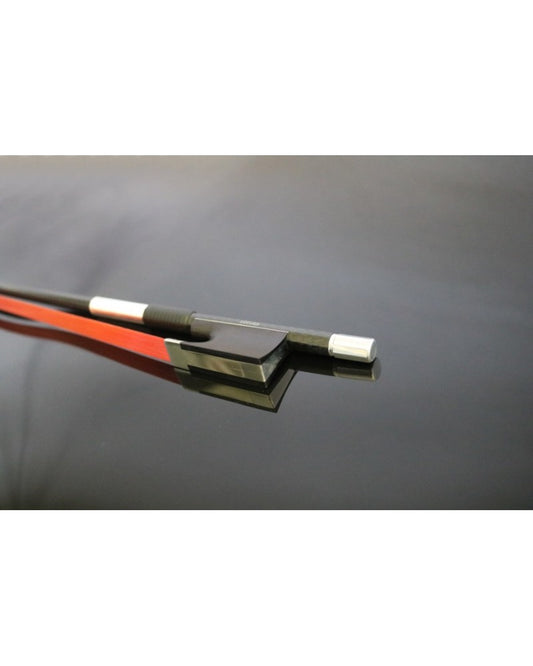 Archet en carbone violon 1/2, crin synthétique – Coruss – Orange – Vegan