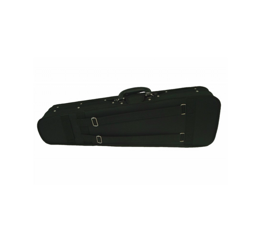 Etui PASSION pour violon 4/4 – forme trapèze noir/bleu