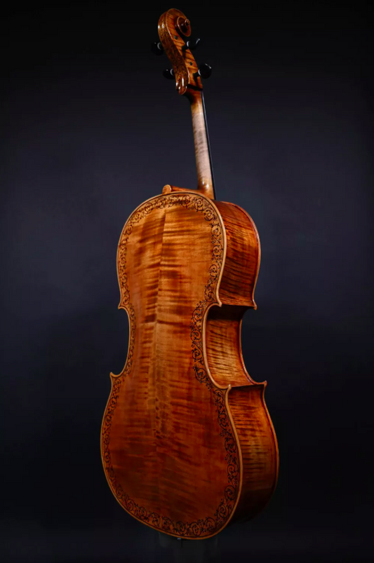 Kalas Csaba " Ornement " 4/4 Meister Violoncelle (Violoncelle),Unique Travail